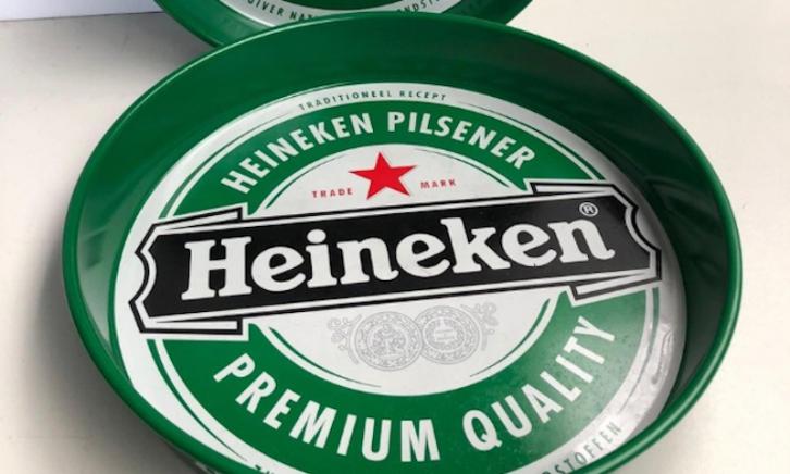 Heineken dienblad